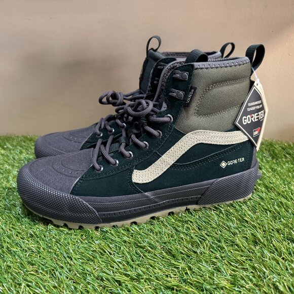 Vans MTE Sk8Hi GORE-TEX Insulated Scarab Grape Leaf Hiking Boots Mens 8.5 NEW